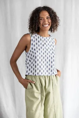 Jyoti - Fair Works Jyoti - Fair Works Bio-Baumwoll Top Kiran – Produktbild 1 von 1