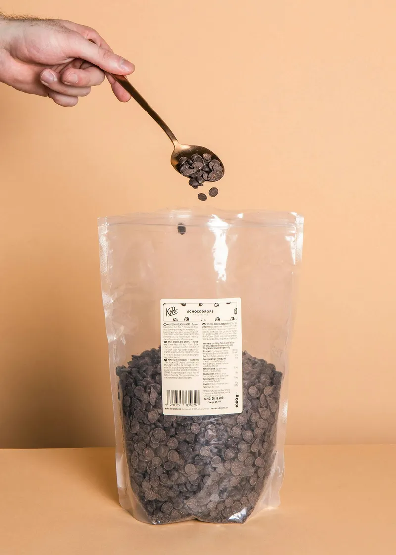 KoRo Schokodrops mit Xylit | 1 kg – Produktbild 5 von 5