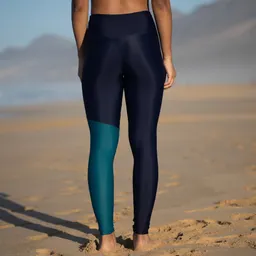 Inaska Inaska Damen vegan Leggings Hohe Taille Wild Dunkelblau – Produktbild 1 von 1