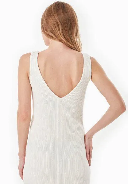 ORGANICATION ORGANICATION Kleid aus Bio-Baumwolle, Off white, – Produktbild 4 von 4