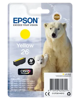 Epson Epson Tintenpatrone T2614/ 26 gelb – Produktbild 1 von 1
