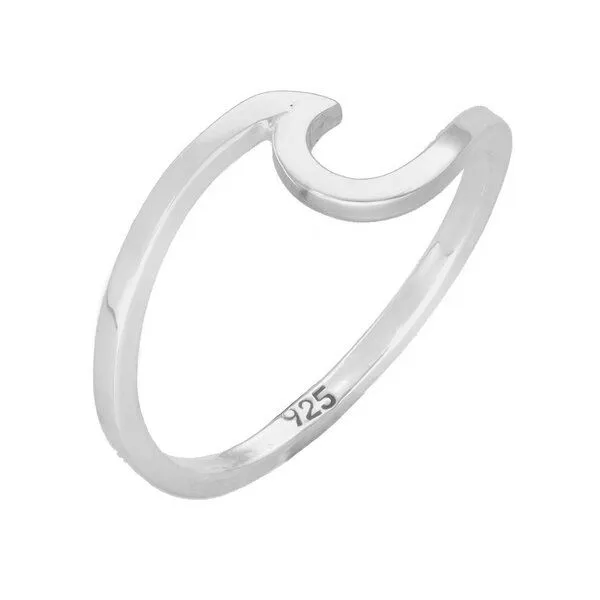 pakilia pakilia Silber Ring wellig Fair-Trade und handmade – Produktbild 1 von 4