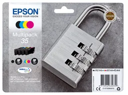 Epson Epson 4er Set Tintenpatronen T3586/ 35 schwarz, cyan, magenta, gelb – Produktbild 1 von 1