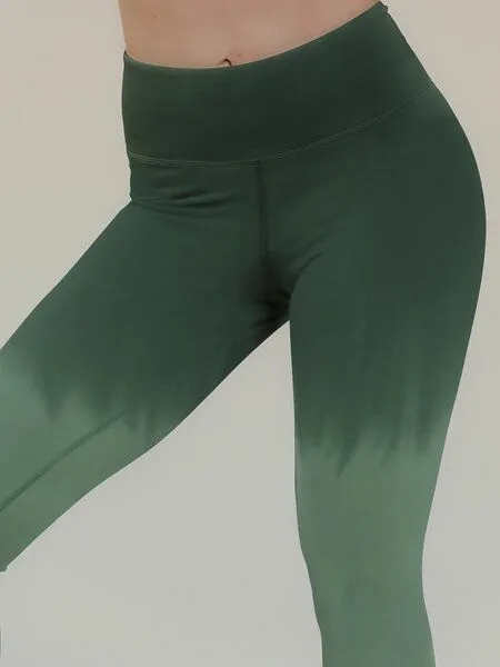 nice to meet me nice to meet me Essential Legging . Biobaumwolle, Gradient green, – Produktbild 3 von 4