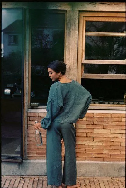 Nénés Nénés Céline-Hose, Grün, – Produktbild 2 von 4