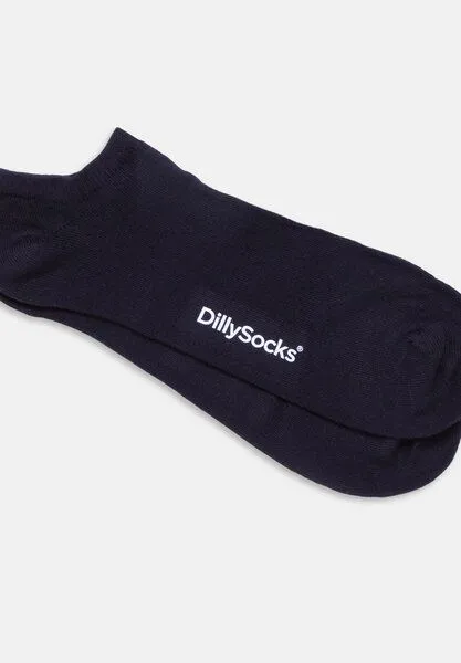 DillySocks DillySocks Sneakersocken „One Color Shorties“, Dark navy, – Produktbild 3 von 4