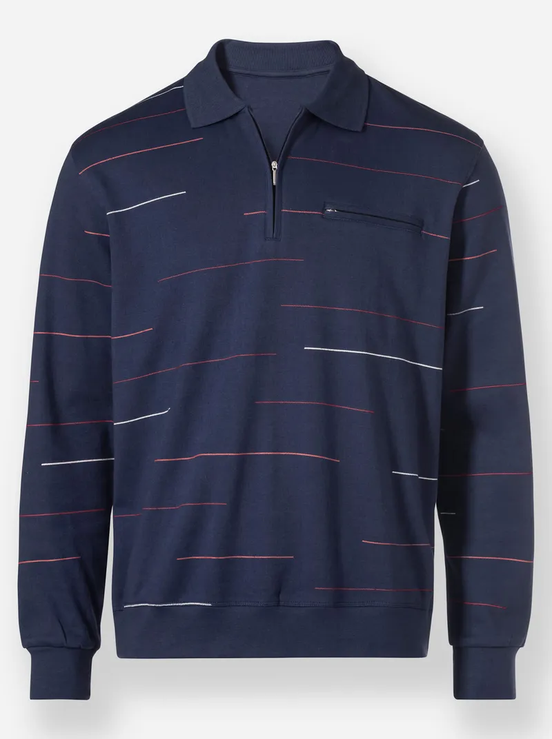 marco donati Sweatshirt marine, Marine, – Produktbild 1 von 2
