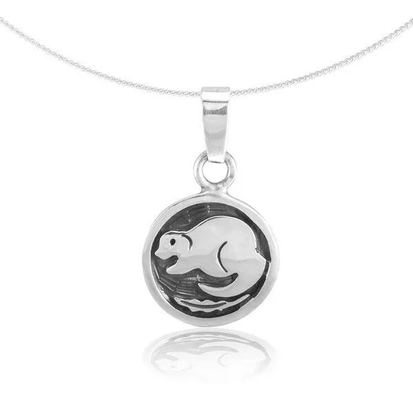 pakilia pakilia Silber Kette indianisches Sternzeichen Biber Fair-Trade und handmade – Produktbild 1 von 1