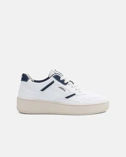 MoEa MoEa Sneakers Origin - White & Blue - Mushroom – Produktbild 1 von 1