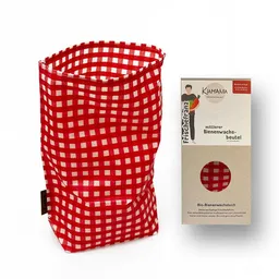 Kumanu - von Natur aus gut Kumanu - von Natur aus gut Bienenwachstuch-Beutel mittel "Frischefranz" | 29x22cm | aus Bio-Bienenwachs – Produktbild 1 von 1