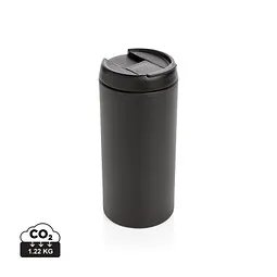 XD Xclusive XD XCLUSIVE Metro Becher Becher aus recyceltem Edelstahl, schwarz – Produktbild 1 von 1