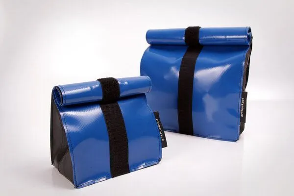 ARTHURKOPF ARTHURKOPF QlTourBag - Tasche aus Fahrradschlauch, Dunkelblau, – Produktbild 1 von 4