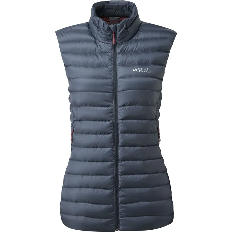 Rab Ärmellose Daunenjacke Frau Rab Microlight, Gris, – Produktbild 1 von 2