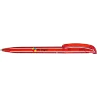 RITTER CARES RITTER CARES Druckkugelschreiber 'Bio Clear' rot – Produktbild 1 von 1