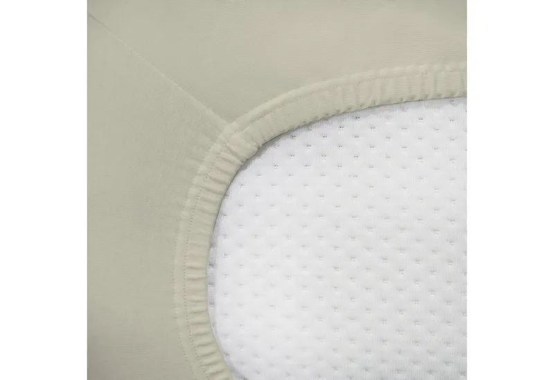 Traumschloss Kissenbezug Flex, (1 Stück), Edel-Jersey, mit Reißverschluss, Seitenschläferkissen, Braun, – Produktbild 3 von 4