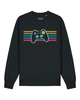 watapparel watapparel Sweatshirt Unisex Retro Joystick – Produktbild 1 von 1