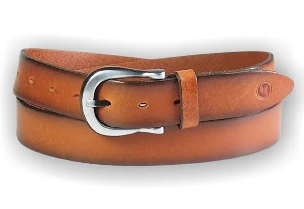 Greenbelts Greenbelts Damen Ledergürtel CARA, Cognac, – Produktbild 2 von 4