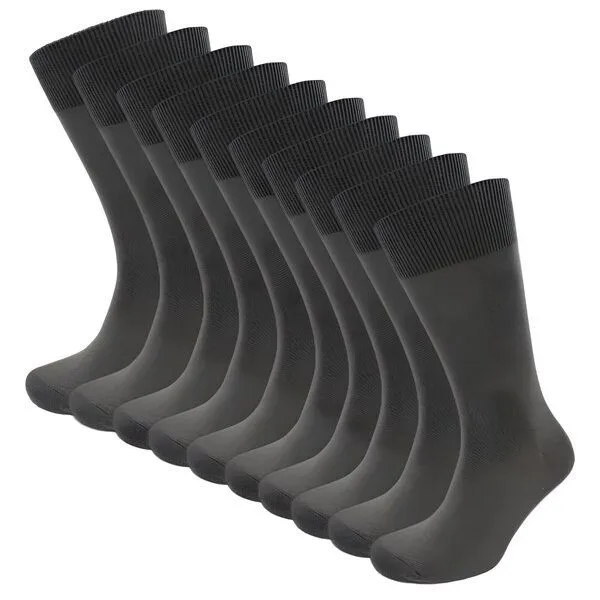 BLS Organic BLS Organic 7er Set 98 % Bio-Baumwolle Socken, Antrazit, – Produktbild 1 von 2