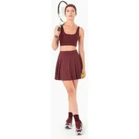 ORGANICATION ORGANICATION SUMMER | Sport-Skort mit Innenshorts aus recyceltem Polyamid, Bordeaux, – Produktbild 1 von 1