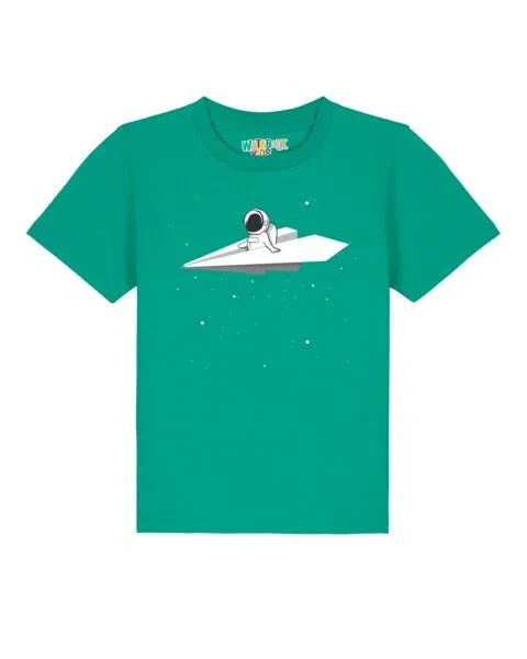 watabout.kids watabout.kids T-Shirt Kinder Fly me to the moon, Go green, – Produktbild 1 von 2