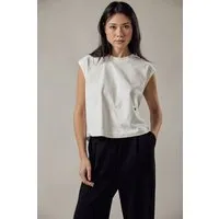 OWN OFF WITH NATURE OWN - OFF WITH NATURE Ärmelloses T-Shirt im Loose Fit Off-White – Produktbild 1 von 1