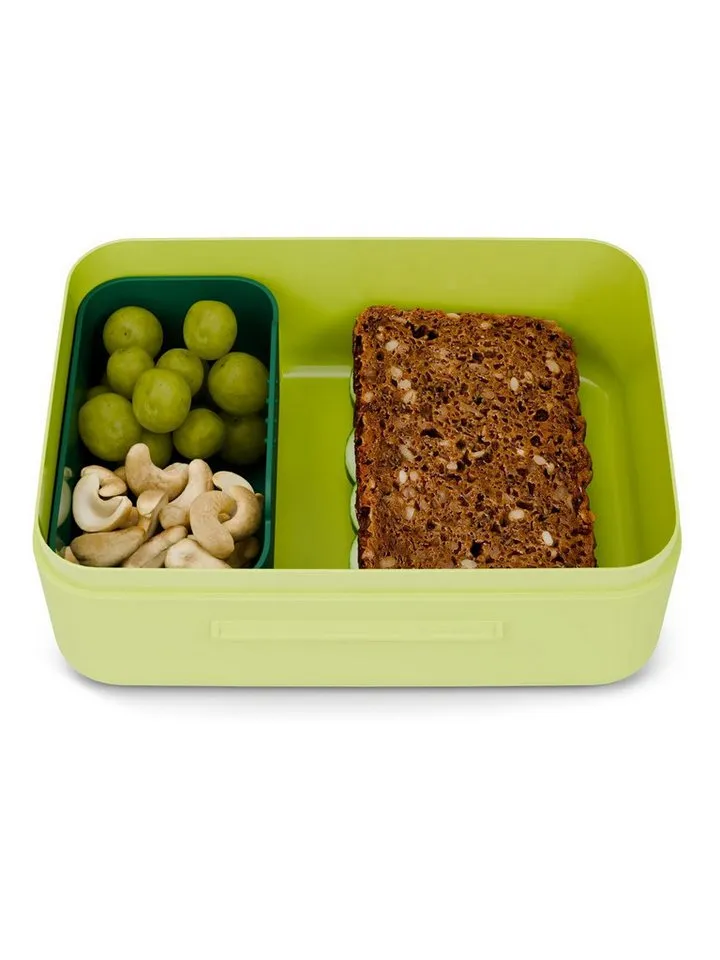 Ergobag Ergobag Lunchbox Brotdose, Kunststoff, (Brotdose, 1-tlg., 1x Brotdose), spülmaschinengeeignet bis 45 Grad, Handwäsche empfohlen, Grün, – Produktbild 4 von 8