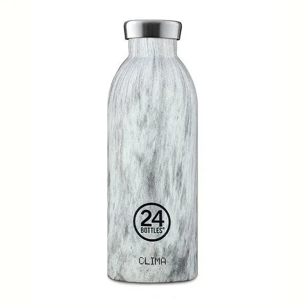 24bottles 24bottles 0,5l Thermosflasche - verschiedene Wood Designs, Sequoia wood, – Produktbild 2 von 4