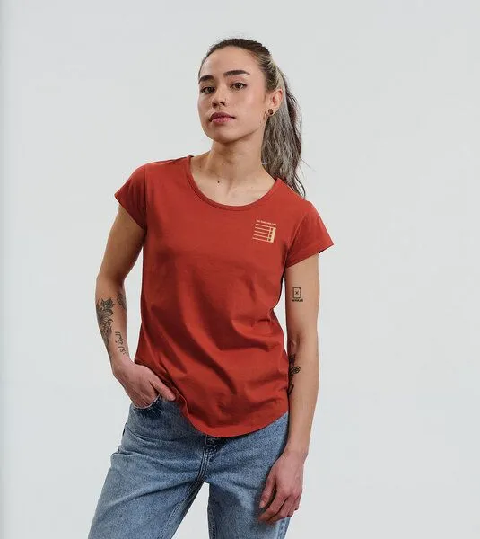 Gary Mash GARY MASH Shirt Asheville Das Ende vom Lied. aus Bio-Baumwolle, Rost (rot), – Produktbild 2 von 4