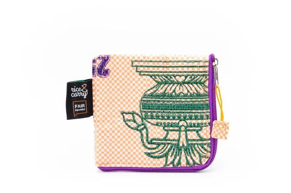 Rice&Carry Rice&Carry Upcycle Seifentasche, Rosa, – Produktbild 2 von 3