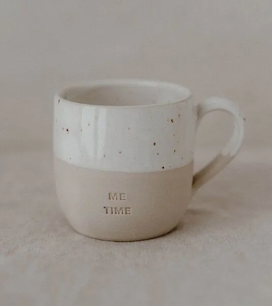 Eulenschnitt Eulenschnitt Cappuccinotasse aus Steingut, Weiss, – Produktbild 2 von 4