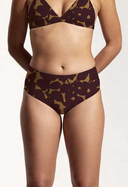 Oy Oy Surf Bikini Hose „Fugu“, Hibiskus print, – Produktbild 2 von 3