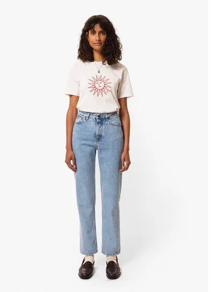 Nudie Jeans Nudie Jeans Gerade Jeans Lofty Lo - Summer Clouds – Produktbild 2 von 3