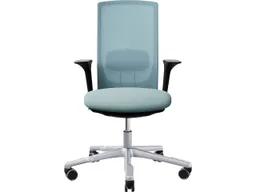 HAG HAG Bürodrehstuhl "Futu mesh 1100-S" mit AL, Gestell: silber, Stoff: "FutuKnit" Frost – Produktbild 1 von 1