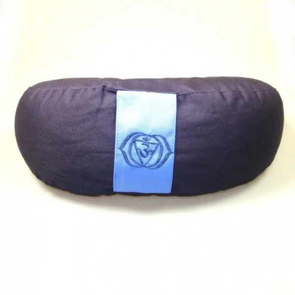 Just Be Just Be Chakra Meditations- und Yogakissen, Halbmond, Indigo, – Produktbild 1 von 3