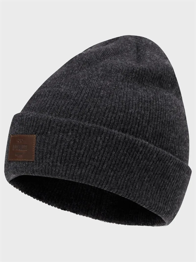 Klitmøller Medium Rib Beanie Merinowolle, Surf blue, – Produktbild 2 von 2