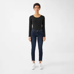 DAWN Damen Jeans MID SUN Slim Design Details DAWN Bio-Baumwolle – Produktbild 1 von 1