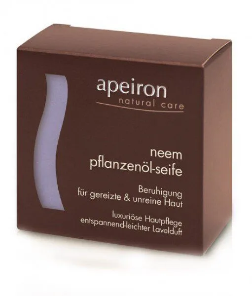 Apeiron Apeiron Pflanzenöl Seife Neem – Produktbild 1 von 2