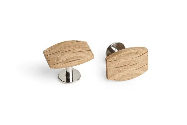 BeWooden BeWooden Manschettenknöpfe "Oak Cuff" aus Holz – Produktbild 3 von 3
