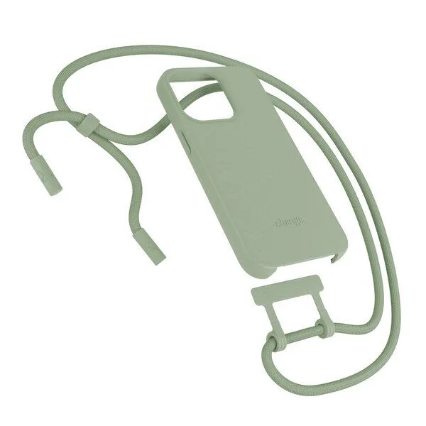 change the label change the label Change Case - 2in1 Nachhaltige iPhone Hülle mit abnehmbarer Kette, Grün, – Produktbild 3 von 4