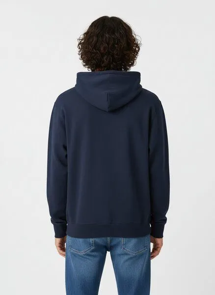 UNIPOLAR UNIPOLAR Basic Hoodie Modell: Crossing, French navy (blau), – Produktbild 2 von 3