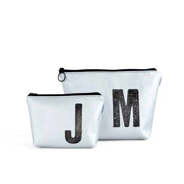 renna deluxe renna deluxe Kulturtasche und Kosmetiktasche personalisiert mit Monogramm – Produktbild 8 von 8