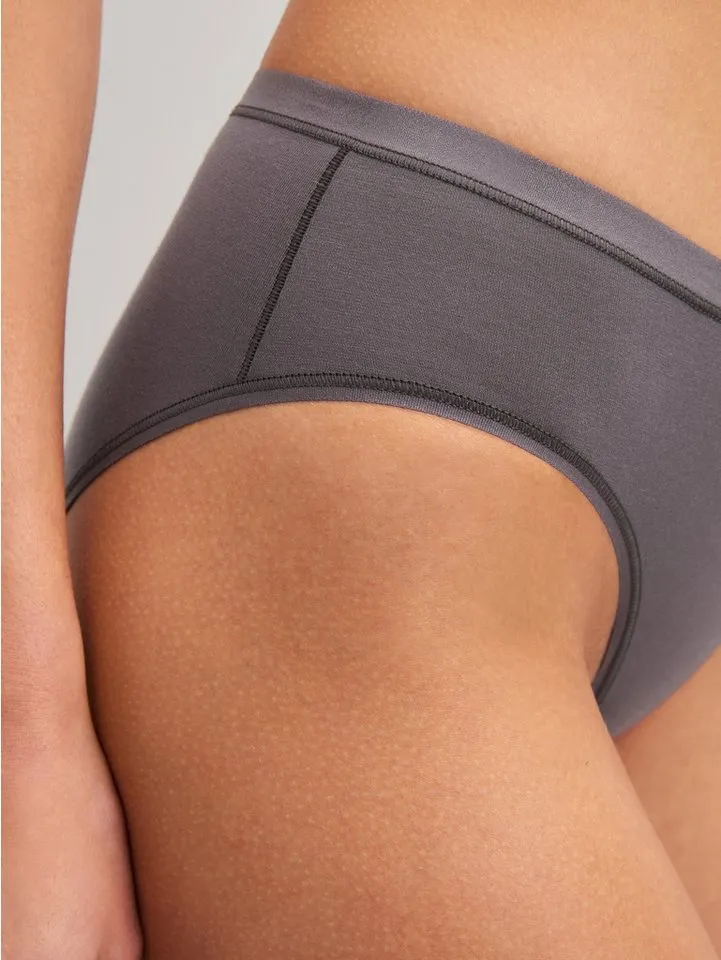 CALIDA CALIDA Slip Natural Comfort Regular Cut, elastisch, weich, Single Jersey Qualität, pillingarm, Braun, – Produktbild 4 von 5