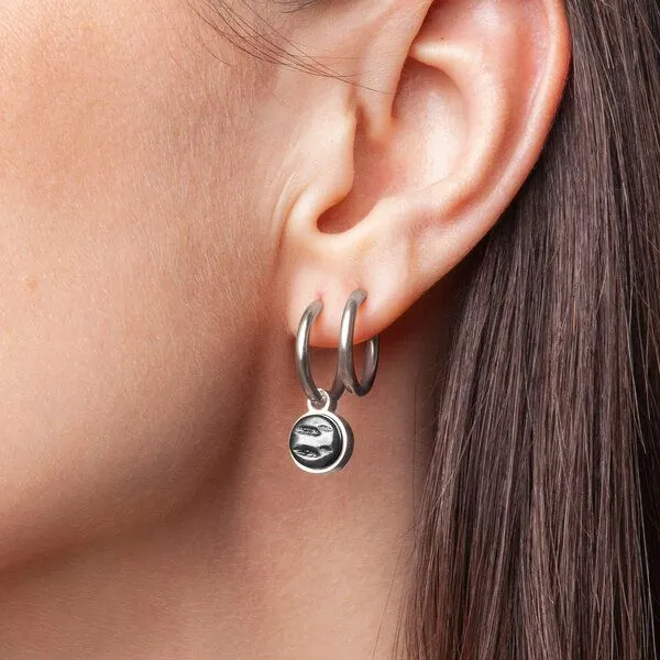 ALEXASCHA ALEXASCHA Anhänger für Ohrringe | Mix & Match Charms | Silber, Silver, – Produktbild 5 von 8