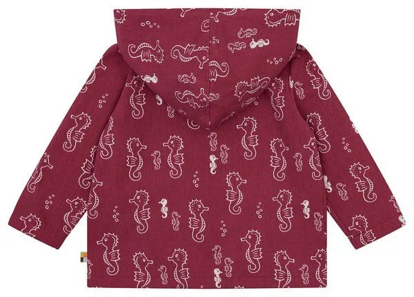 loud + proud loud + proud Babys & Kinder Outdoorjacke, GOTS-zertifiziert, Rouge(rosa), – Produktbild 3 von 4