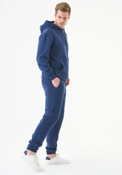 ORGANICATION ORGANICATION ESSENTIALS-PARS- Soft Touch Sweathose aus Bio-Baumwolle, Navy, – Produktbild 2 von 3
