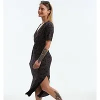 Gary Mash GARY MASH Midikleid Helena aus LENZING ECOVERO Mix, Dots (schwarz), – Produktbild 1 von 1