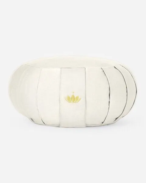 Lotuscrafts Lotuscrafts Zafu Meditationskissen Zen - Sitzhöhe 15cm - GOTS Zertifiziert, Natur, – Produktbild 3 von 4