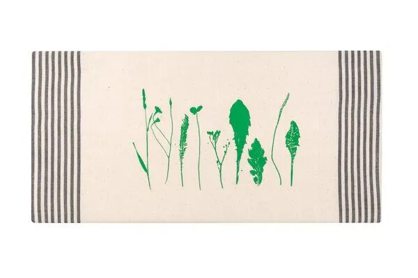 Hirschkind Hirschkind Bio- & Fair-Trade-Geschirrtuch 'Finnischer Garten', Natur, – Produktbild 3 von 3
