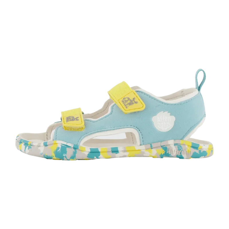 Affenzahn Affenzahn Sandale Vegan Airy Nashorn für Kinder, grün, Größe 32 EU, Grün, – Produktbild 3 von 5