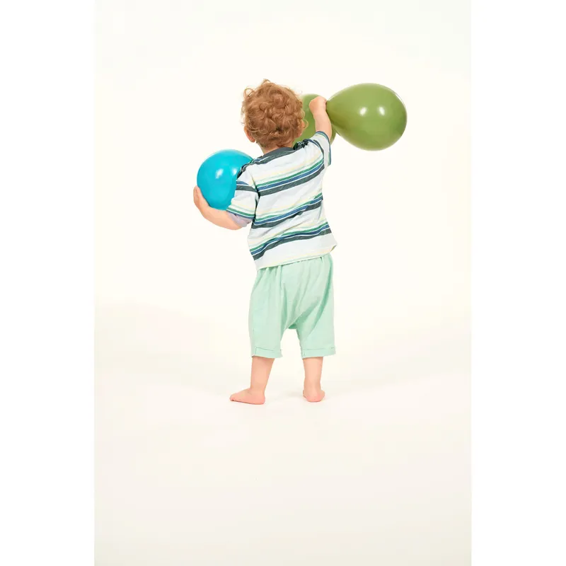 Sense Organics Sense Organics T-Shirt Ringel, Blau | mehrfarbig, – Produktbild 1 von 3